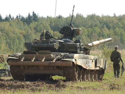 Редкий Т-90 заметили в России