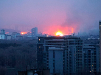 Пожар в центре Киева: кто из экс-глав СНБО оказался ранен