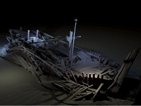На севере под слоями вечной мерзлоты найден древний корабль