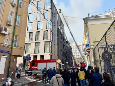 Стоимость квартир в горящем в Москве ЖК доходит до полумиллиарда рублей