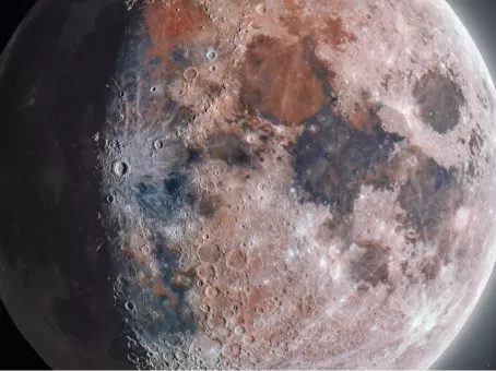 Ученые разглядели на Луне 130-метровый позвоночник