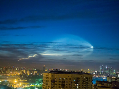 Загадочный след НЛО через всю Европу к России всколыхнул сеть