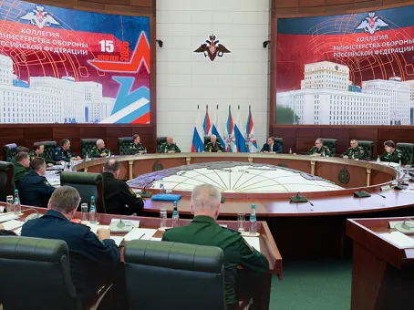 Что обсуждалось на заседании коллегии Минобороны России