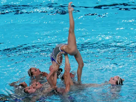 Синхронистки из РФ выиграли золото чемпионата Европы в произвольной программе