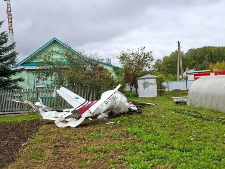 СК назвал возможную причину крушения легкого самолета в Татарстане