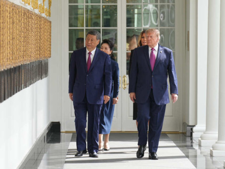 Трамп осудил американские СМИ за отказ освещать визит Си Цзиньпина в США