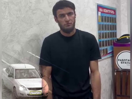 Водитель в Дагестане показал средний палец дорожной камере и получил трое суток ареста