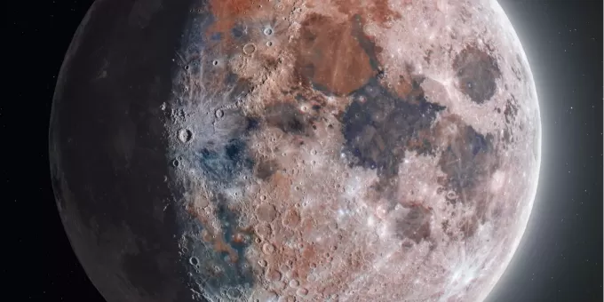 Ученые разглядели на Луне 130-метровый позвоночник