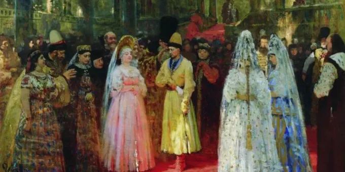 Почему девушки на Руси не выходили замуж в белых платьях