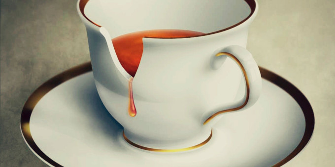 Причины никогда не пить из треснутой чашки