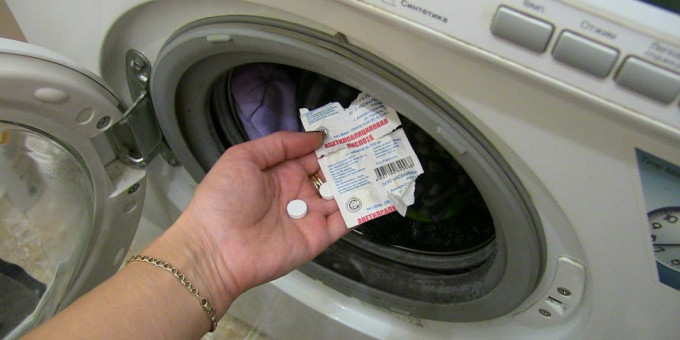 Что будет, если добавить в стиральную машину таблетку аспирина