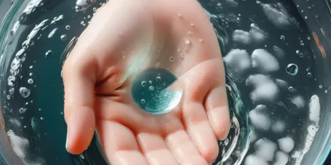 Опустите руки в ледяную воду: 30 секунд и будете удивлены