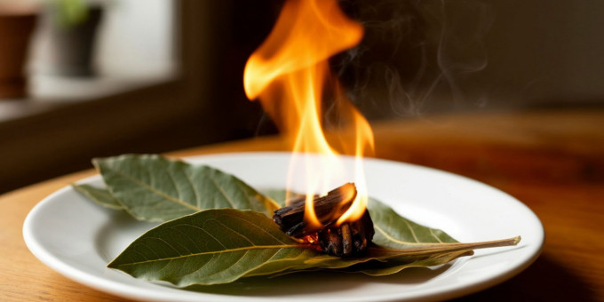 Зажгите дома один лавровый листок и увидите, что произойдет