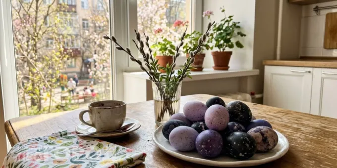 Шелухой яйца больше не красят: вот как делать шедевры на Пасху