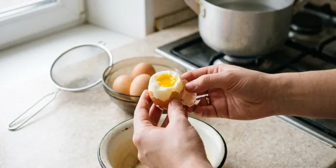 Неожиданно: почему яйца после варки нельзя остужать водой
