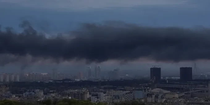 Творящееся в Киеве после нанесенных ударов попало во все СМИ