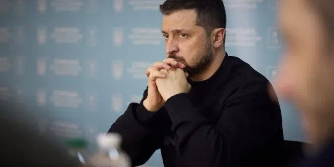 Стало известно, куда сбежал Зеленский при ударе «Орешника»