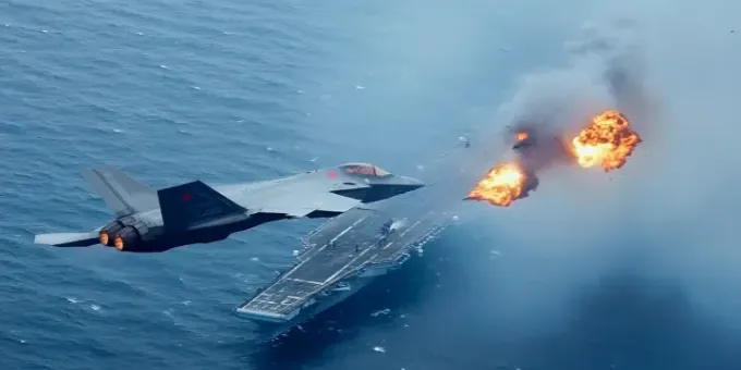 К русскому Ту-95мс подкрался F-35: США поплатились