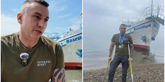 Врачи сказали: шансов ходить нет. Но спортсмен с парализованными ногами переплыл Байкал и установил мировой рекорд