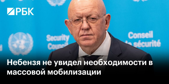 Небензя не увидел необходимости в массовой мобилизации