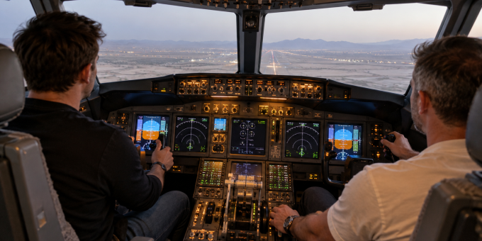 Вывели из пике: Самолёт Flydubai посадили летевшие в командировку пассажиры-пилоты
