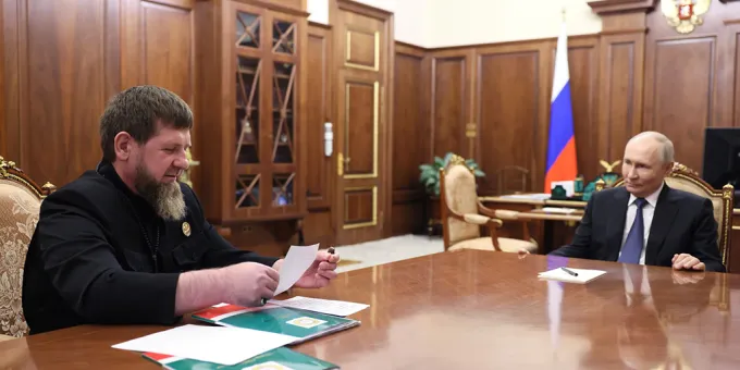 Путин: Кадыров преобразовал Грозный так, как никто не мечтал