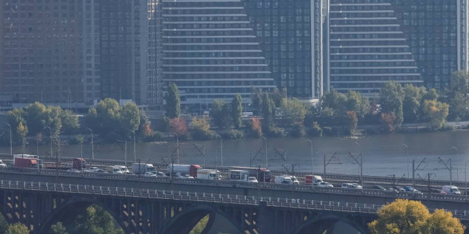 В Киеве прикрыли мосты от режущих «Гераней» «Гепардами»