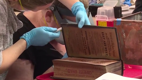 В США под разрушенной статуей нашли свинцовый ящик с историческими сокровищами