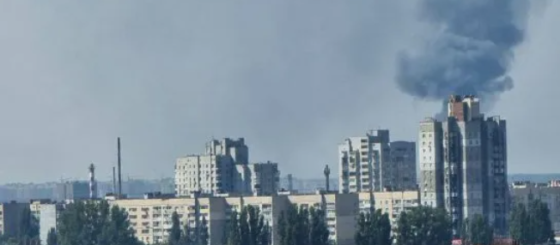Мощный взрыв прогремел на окраине Киева